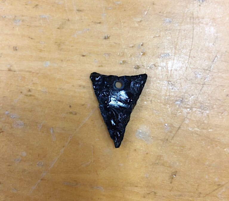 The shape of an arrowhead