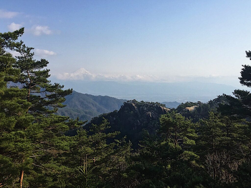 The top of Mt. Rakanji