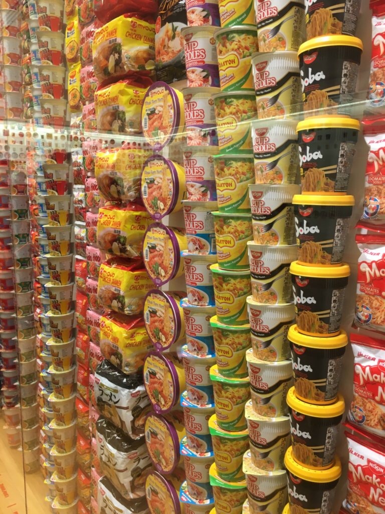 Cup noodles from around the world