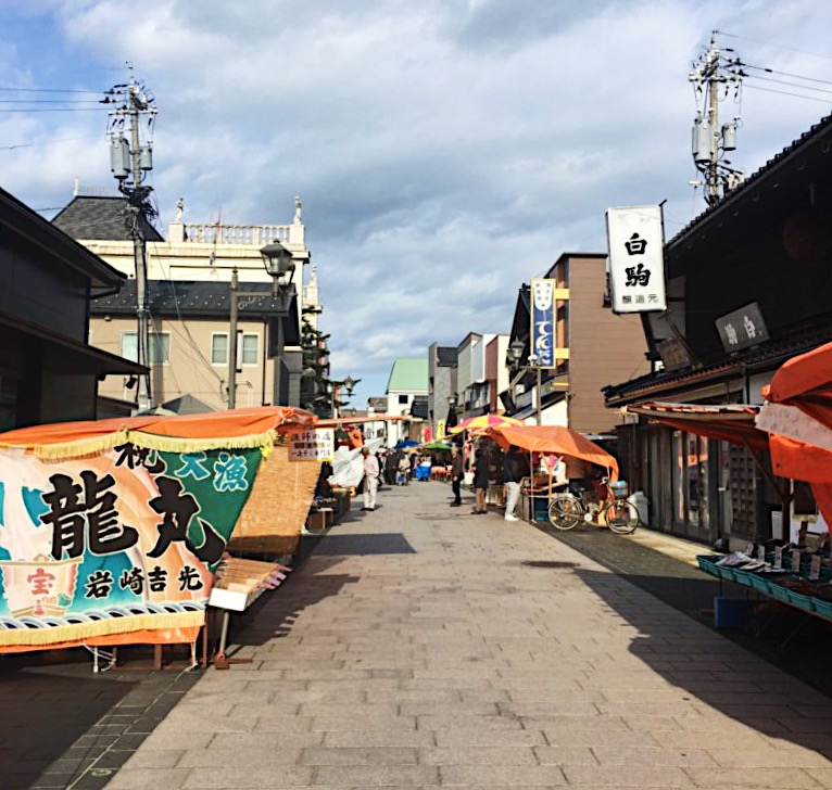 A morning market