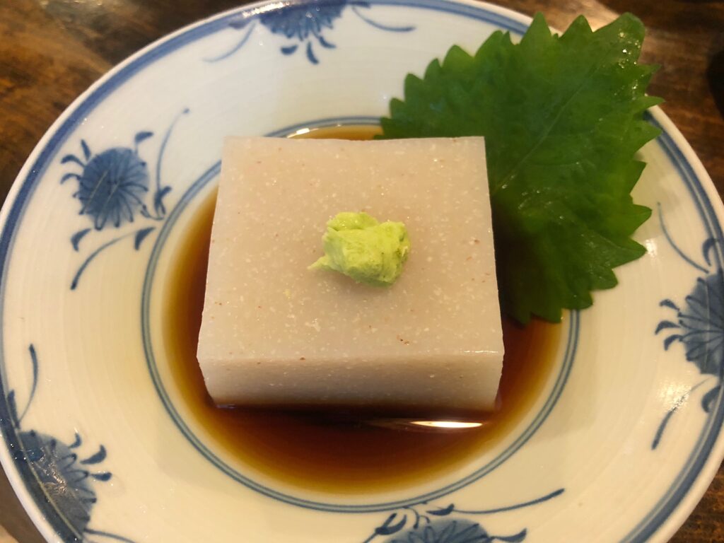 Uzuraya's Soba Tofu